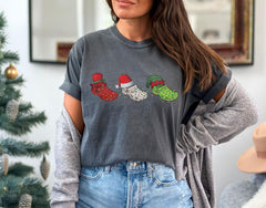 Comfort Colors® - Crocin Around the Christmas - Funny Christmas Shirt - Merry Crocmas - Christmas Graphic Shirt - Funny Christmas Gift