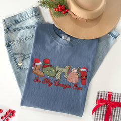 Comfort Colors® - In My Bougie Era T-Shirt - In My Christmas Era Tee - Winter Basic Shirt - Bougie Mama Gift - Winter Vibes - Funny Xmas