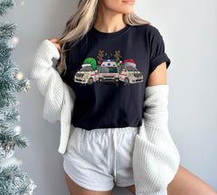 Comfort Colors® - Christmas Ambulance Shirt - Xmas Paramedic Gift - Emergency Medical Technician - Funny EMT Paramedic - Christmas Graphic