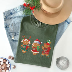 Comfort Colors® - Gingerbread Cookies T-Shirt - Gingerbread Girl Tee - Gingerbread Man - Gift for Baker - Christmas Cookies Shirt