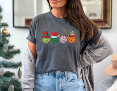 Comfort Colors® - Christmas Pickleball Shirt - Xmas Pickleball Gift - Pickleball Lover Tee - Tis the Season Pickleball - Pickleball Player