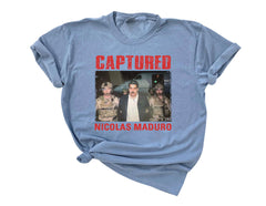 Nicolas Maduro Captured Shirt - Maduro Capturado - Comfort Colors® Venezuela Libre  Shirt - Historic Venezuela Moment Shirt