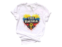 Free Venezuela Shirt - Venezuela T-Shirt - Libre Venezuela - We Stand with Venezuela - Freedom for Venezuela