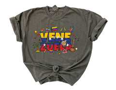 Comfort Colors® Venezuela Shirt - Free Venezuela T-Shirt - Venezuela Libre Shirt - Unisex Venezuela Support Tee