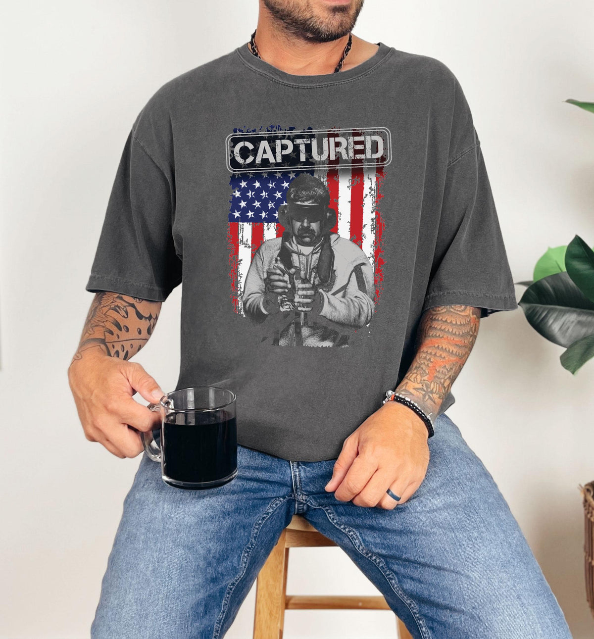 Maduro Captured Shirt - Comfort Colors® Maduro T-Shirt - Venezuela Historic Maduro Arrested Tee - Unisex Tees
