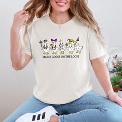 Comfort Colors® Mardi Goose on The Loose Shirt - Mardi Goose Shirt - Funny Mardi Goose Tee - New Orleans Carnival Shirt