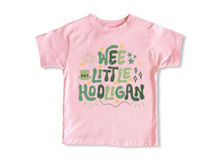 Wee Little Hooligan Toddler Shirt -  St Patrick's Day Toddler Tee
