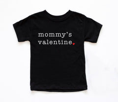 Mommy's Valentine Toddler Shirt - Kids Valentine T-Shirt -