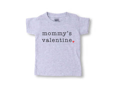 Mommy's Valentine Toddler Shirt - Kids Valentine T-Shirt -