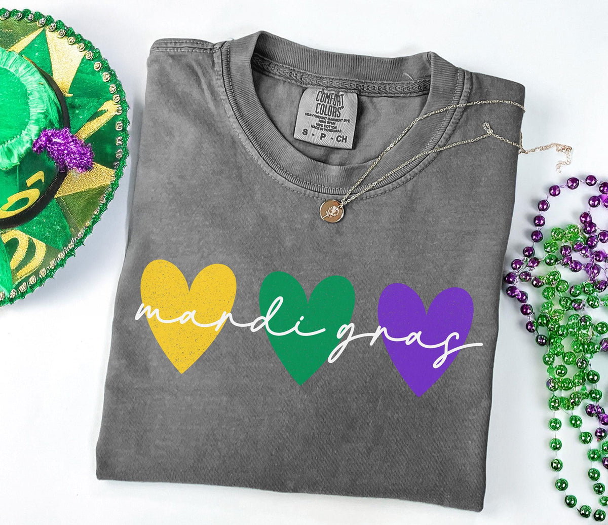 Comfort Colors® Mardi Gras T-Shirt - Mardi Gras Carnival Shirts