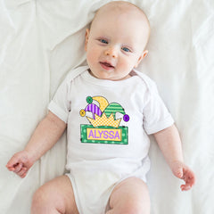 Mardi Gras Kids Shirts - Custom Jasper Hat Mardi Gras T-Shirt - Toddler Mardi Gras - Kids Fat Tuesday Tee