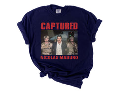 Nicolas Maduro Captured Shirt - Venezuela Libre T-Shirt - Protest Tee - Unisex Shirt - Maduro Captured 2026