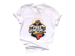 Free Venezuela Shirt - We Stand with Venezuela Shirt - Hands off Venezuela - Venezuela Libre - No More Maduro