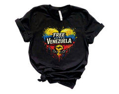 Free Venezuela Shirt - Venezuela T-Shirt - Libre Venezuela - We Stand with Venezuela - Freedom for Venezuela