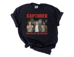 Nicolas Maduro Captured Shirt - Maduro Capturado - Comfort Colors® Venezuela Libre  Shirt - Historic Venezuela Moment Shirt