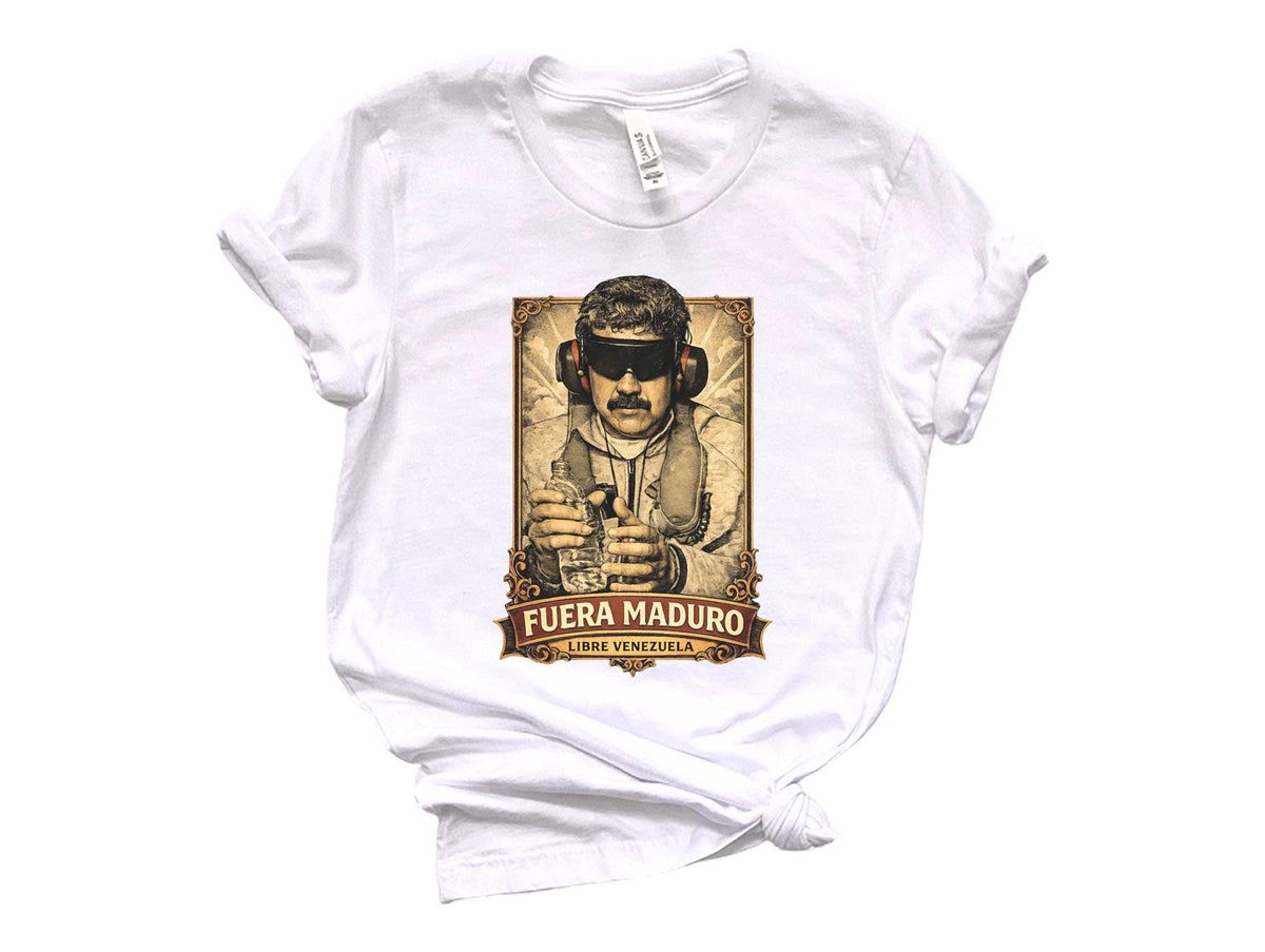 Fuera Maduro Libre Venezuela - Venezuelan Shirt - Maduro Capturado - Maduro Captured Historic Shirt