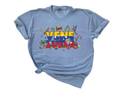 Comfort Colors® Venezuela Shirt - Free Venezuela T-Shirt - Venezuela Libre Shirt - Unisex Venezuela Support Tee
