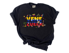 Comfort Colors® Venezuela Shirt - Free Venezuela T-Shirt - Venezuela Libre Shirt - Unisex Venezuela Support Tee