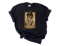 Fuera Maduro Libre Venezuela Shirt - Comfort Colors® Venezuela T-Shirt -  Maduro Out Tee - Free Venezuela Shirt