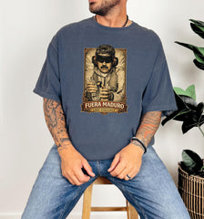 Fuera Maduro Libre Venezuela Shirt - Comfort Colors® Venezuela T-Shirt -  Maduro Out Tee - Free Venezuela Shirt