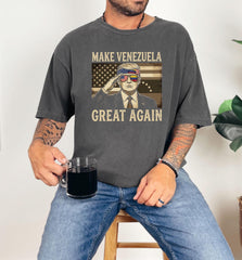 Make Venezuela Great Again Shirt - Comfort Colors®  Trump Maduro T-Shirt - Unisex Tees - Venezuela Shirt