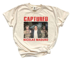 Nicolas Maduro Captured Shirt - Maduro Capturado - Comfort Colors® Venezuela Libre  Shirt - Historic Venezuela Moment Shirt