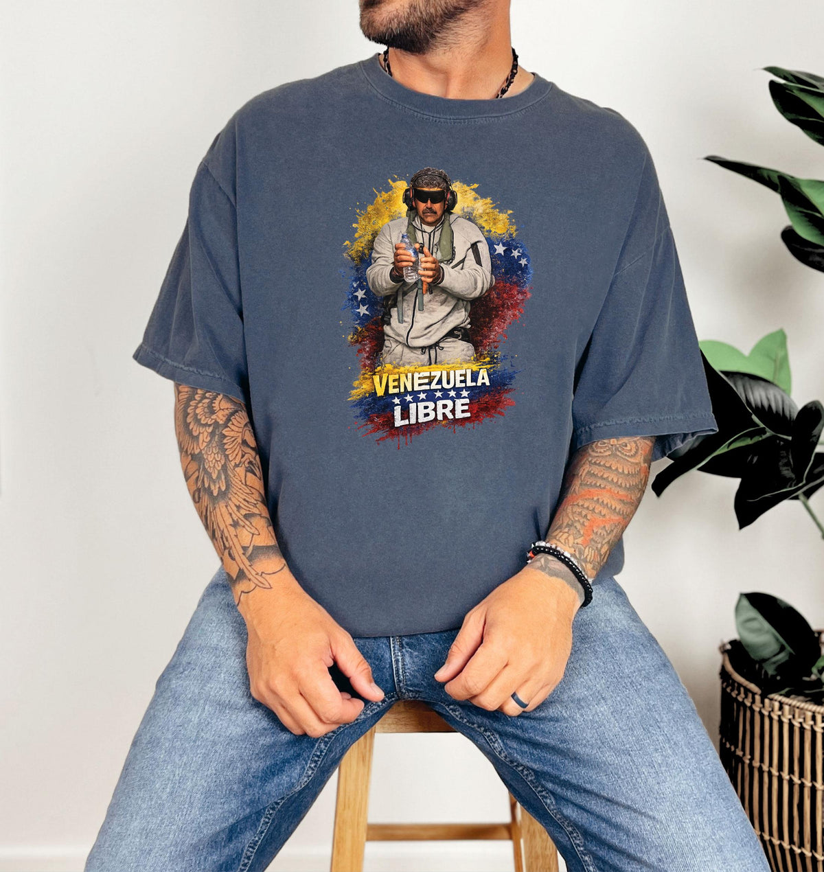Venezuela Libre Shirt - Comfort Colors® Venezuela Shirt - Maduro Captured Tee - Venezuela Freedom Tee - Unisex Shirts