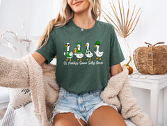 St. Patrick's Day T-Shirt - St Paddys Same Silly Goose - Funny St Patrick’s Tee - Silly Irish Goose Shirt - Green Holiday - Shamrock Shirt