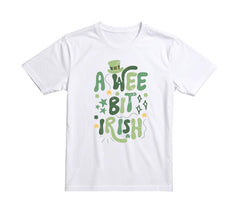 A Wee Bit Irish Toddler Shirt - St Patrick's Day Kids Tee - Irish Gift