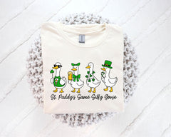 St. Patrick's Day T-Shirt - St Paddys Same Silly Goose - Funny St Patrick’s Tee - Silly Irish Goose Shirt - Green Holiday - Shamrock Shirt
