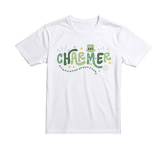 Charmer Toddler Shirt - St Patrick's Day Kids Tee - Irish Kids Gift - Shamrock Sequins Baby Bodysuit - Funny Lucky Dude Outfit