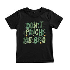 Don't Pinch Me Bro Toddler Shirt - St Patrick's Day Kids Tee - Irish Kids Gift - Shamrock Sequins Baby Bodysuit - Funny Lucky Dude Outfit