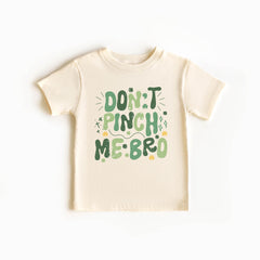 Don't Pinch Me Bro Toddler Shirt - St Patrick's Day Kids Tee - Irish Kids Gift - Shamrock Sequins Baby Bodysuit - Funny Lucky Dude Outfit
