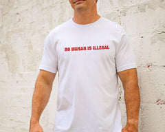 No Human Is Illegal Shirt - Political Protest - Human Rights Tee - Pro Immigration - Social Justice Shirt - ICE Protest - Immigration Rights