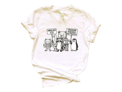 Freedom Requires Due Process - FDT - No Human Is Illegal Shirt - Political Protest - Human Rights Tee - Pro Immigration - Social Justice