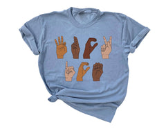 Comfort Colors® No Human Is Illegal Shirt - Political Protest - Human Rights Tee - Pro Immigration - Social Justice - Black Lives Matters