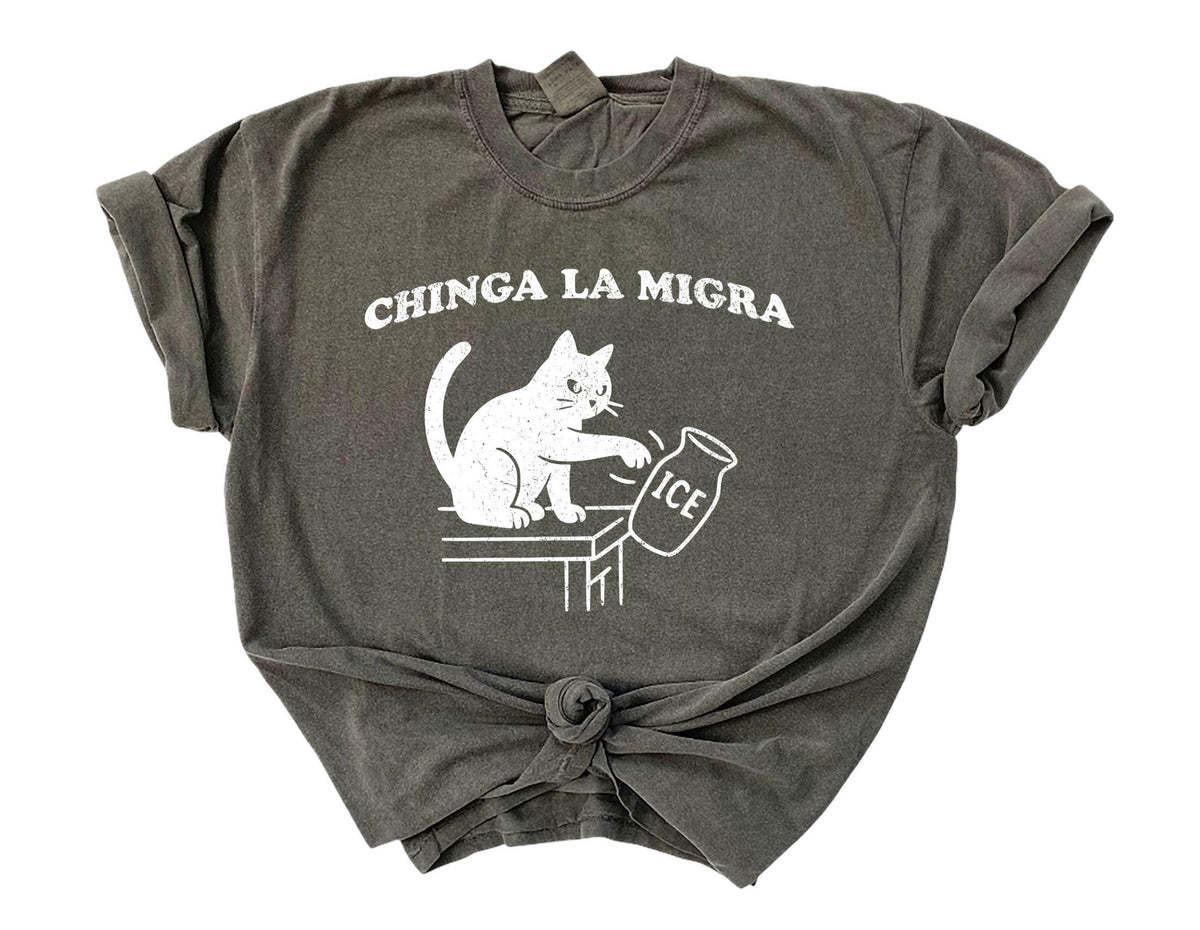 Comfort Colors® No Human Is Illegal Shirt - Political Protest - Human Rights Tee - Pro Immigration - Social Justice - Immigration Rights