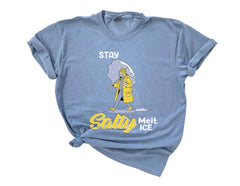 Comfort Colors® Stay Salty Melt Ice T-Shirt - Sarcastic Meme Shirt - Political Protest - Human Rights Tee - Pro Immigration - Social Justice