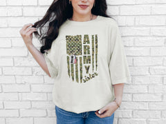 Comfort Colors® Army Mom Personalized T-Shirt - Proud Army Mom Tee - Custom Army Wife -  Military Mom Shirt - Military Family Gift