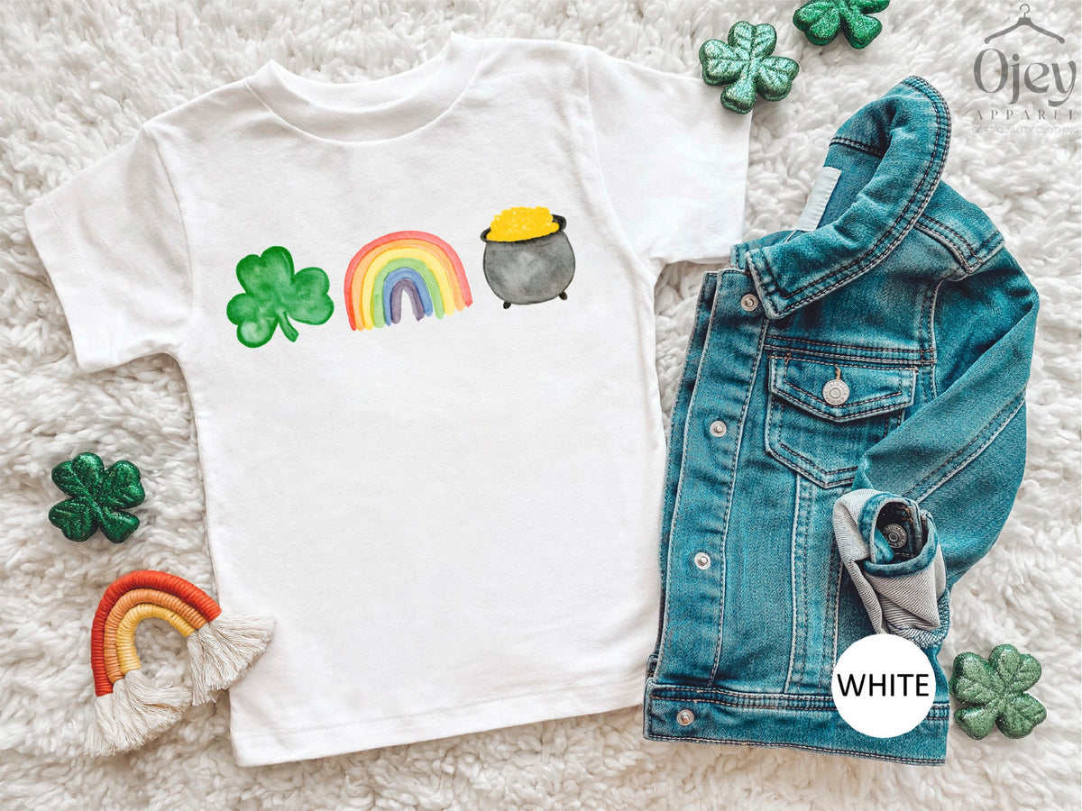 Kids St. Patrick's Day Shirt - Lucky Irish Toddler Tee