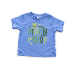 Pinch Proof Toddler Shirt - St Patrick's Day Kids Tee - Irish Kids Gift - Shamrock Sequins Baby Bodysuit - Funny Lucky Dude Outfit