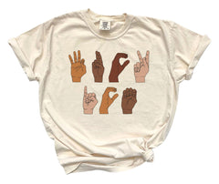 Comfort Colors® No Human Is Illegal Shirt - Political Protest - Human Rights Tee - Pro Immigration - Social Justice - Black Lives Matters