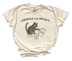 Comfort Colors® No Human Is Illegal Shirt - Political Protest - Human Rights Tee - Pro Immigration - Social Justice - Immigration Rights