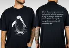 Comfort Colors® Nihilist Penguin T-Shirt - But Why Penguin Tee - Inspirational Penguin - Funny Meme Shirt - Documentary Penguin