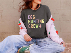 Comfort Colors® Eggs Hunting Crew - Easter Squad Shirt - Happy Easter Tee -  Easter Family Gift - Bunny Squad T-Shirt - Easter Matching Tee