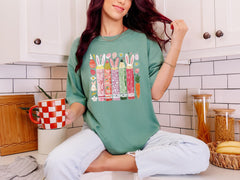 Comfort Colors® Easter Teacher Shirt - Cute Bunny Pencil - Teacher Life Tee - Spring Teacher Gift - Elementary School - Easter Celebration