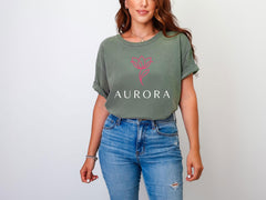 Comfort Colors® Custom Logo Design, Company Logo, Team Logo, Personalized Logo T Shirt, Your Text Here, Create Your Graphic Logo, Add Text