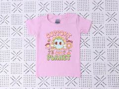 Kids Earth Day Shirt - Support Your Local Planet - Planet Awareness Toddler Tee