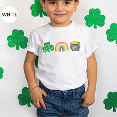 Kids St. Patrick's Day Shirt - Lucky Irish Toddler Tee