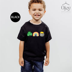 Kids St. Patrick's Day Shirt - Lucky Irish Toddler Tee